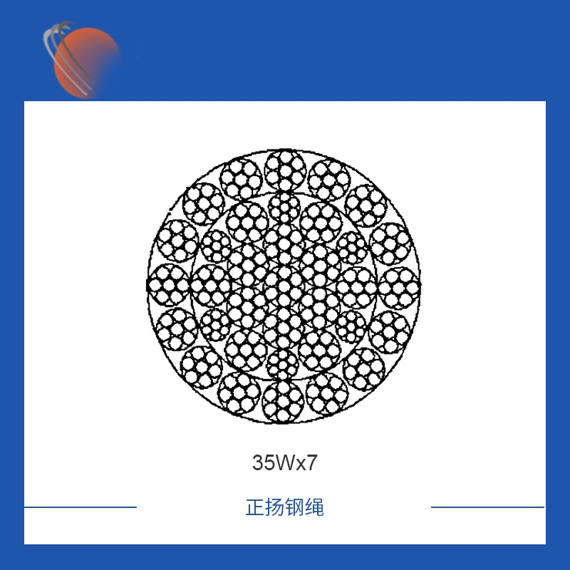 35Wx7鍍鋅（xīn）鋼絲繩